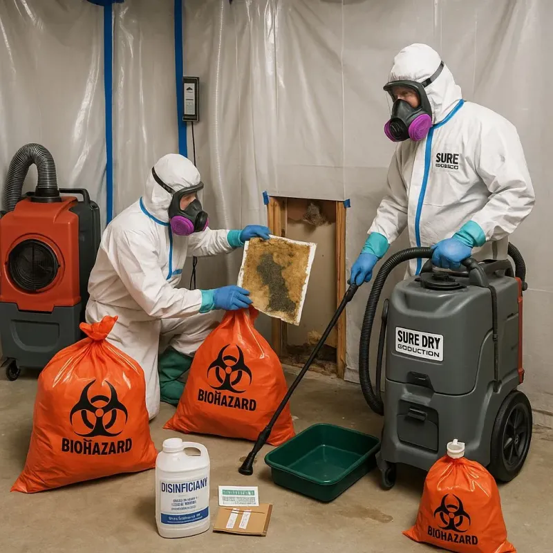 Contaminated Water Handling Protocols process in Erving, MA