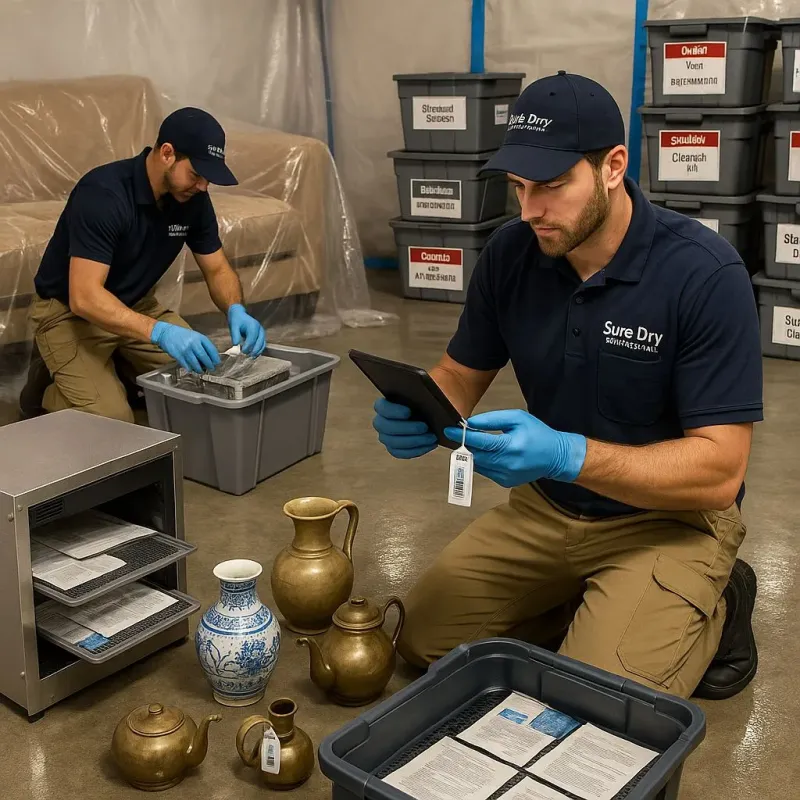 Content Protection and Restoration process in Erving, MA